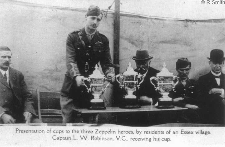 Zeppelin Cup presentation with Leefe Robinson