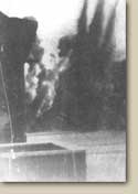 Bombs exploding in a German air raid
